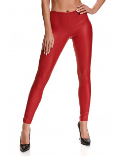 Bielizna - BRLIDIA001 legginsy czerwone rozmiar S