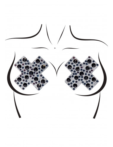 X Factor Nipple jewels sticker