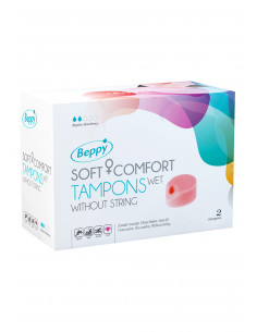 Tampony-BEPPY SOFT&COMFORT TAMPON WET 2PCS