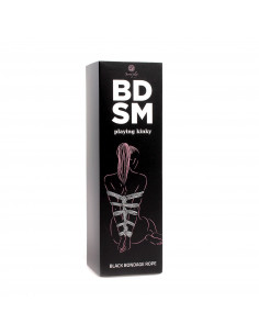 Wiązania-Black Bondage Rope BDSM