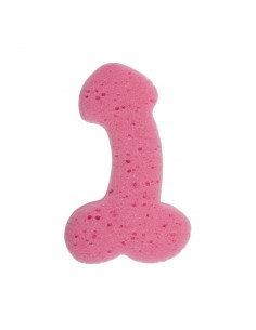 Zabawka - Bath Sponge Penis - 19cm Pink