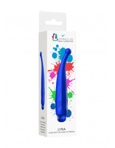 Lyra - ABS Bullet With Sleeve - 10-Speeds - Royal Blue