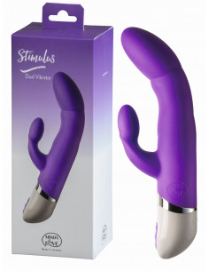 MINDS of LOVE Stimulus Dual Vibrator purple