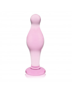 4.5" Glass Romance Pink