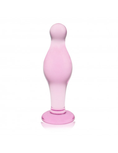 4.5" Glass Romance Pink