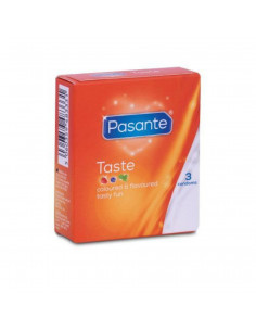 Pasante Taste Mixed condoms 3pcs