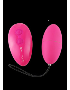 Jajko/wibr-Wibrator - Egg Remote control. Func.:10.Pink.AAA