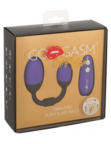 GoGasm Vibrating Pussy & Ass B
