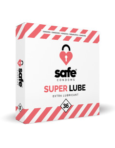 SAFE - Condoms Super Lube Extra Lubricant (36 pcs)