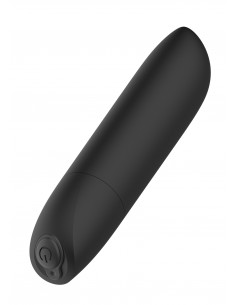 Stymulator-Rechargeable Powerful Bullet Vibrator USB 20 Functions - Matt Black