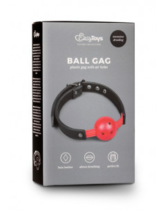 Knebel-Ball Gag With PVC Ball - Red