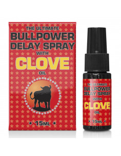 Żel/sprej - Bullpower delay spray with clove oil