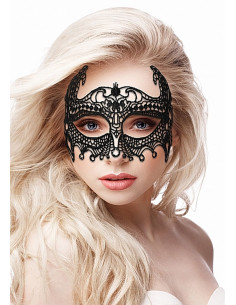 Empress Black Lace Mask - Black