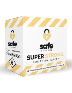 SAFE - Condoms Super Strong for Extra Safety (5 pcs)